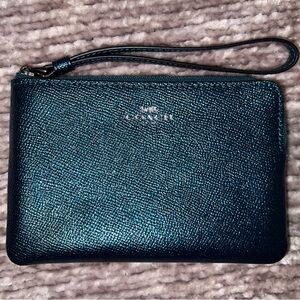 Coach Metallic Wristlet